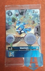 Veemon BT8-021 U Winner Promo Foil Sealed